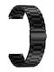 Metallic Bracelet Black 22mm