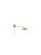Umage Asteria Modern Lumină de Perete Roz 15cm