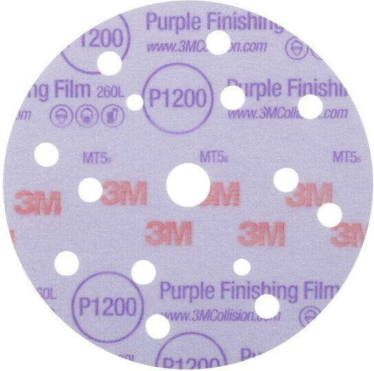 3M Hookit Orbital Sander Sanding Sheet K1000 150x150mm