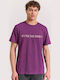 T-shirt Μωβ