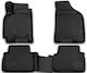 Novline Set of Front and Rear Mats 4pcs Tray Type for Honda Accord 2023 Black
