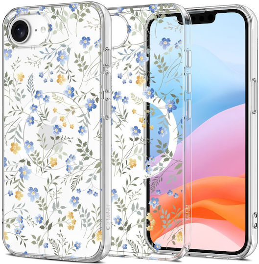 Tech-Protect Flexair Silicone / Plastic Transparent Back Cover (iPhone 17e / 16e)