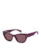 Polaroid Damen Sonnenbrille mit Lila Kunststoff Gestell und Lila Linse PLD6237/S/X 8CQ/KL