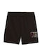 Sportliche Kinder-Shorts/Bermudas Essentials Schwarz