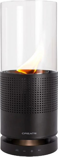 Create Speaker Fire Φανάρι Υγραερίου για Camping Μαύρο