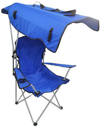 Folding Chair Aluminium Blue Waterproof Folding Chair Aluminium Blue Waterproof