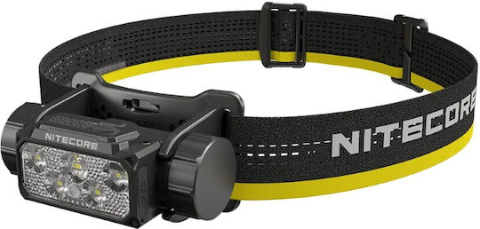 NiteCore Презареждащ се Челник LED IP68 с Максимална Яркост 1600лм Hc70 Uhe Черен