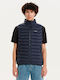 Sleeveless Winter Jacket Puffer Navy Blue