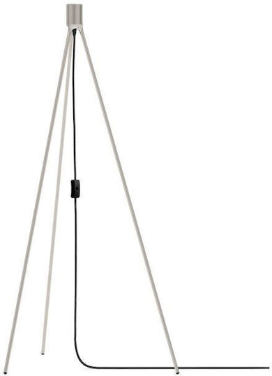 Σώμα Επιδαπέδιου Φωτιστικού Τρίποδη 1xe27 Tripod Floor Umage 4195 Ασημί
