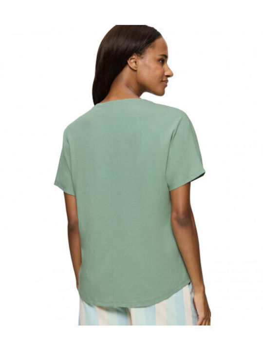 Triumph Winter Women's Pyjama Top Luscious Jade Mix & Match