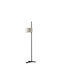 Faro Barcelona Stand Floor Lamp H175xW40cm. with Socket for Bulb E27 Black