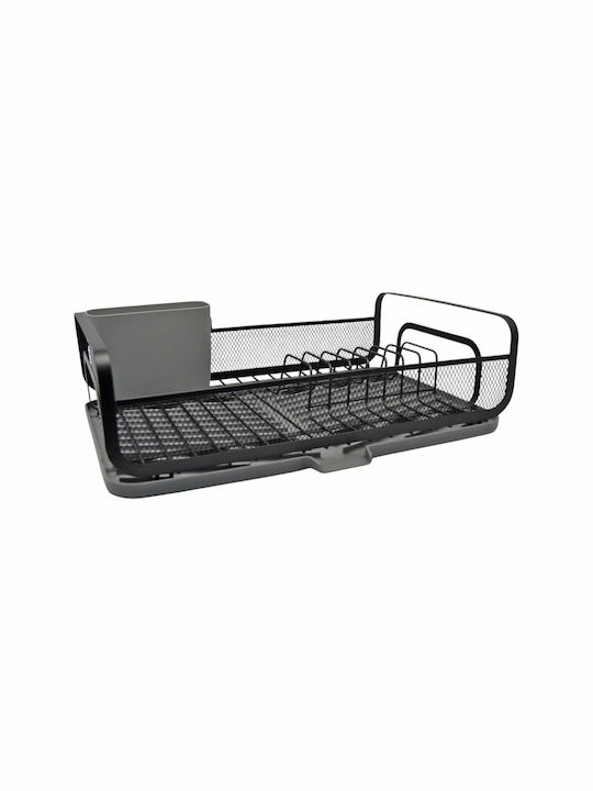 Ankor Metallic Black Sink Strainer 43x28x14cm