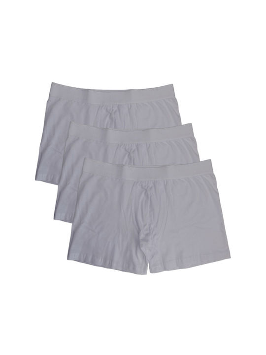 Ανδρικά Μποξεράκια Λευκό 3Pack