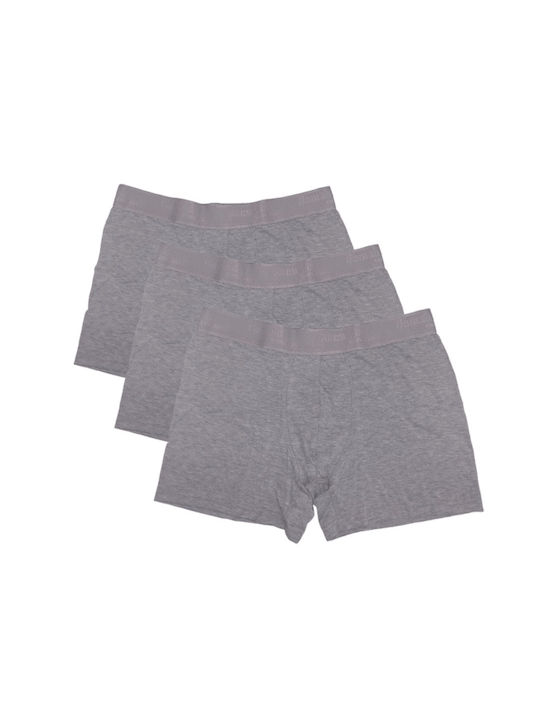 Herren Boxershorts Grey 3Packung