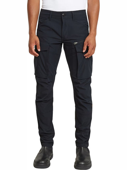 Rovic Zip 3d Pantaloni cu Croială Normală Black