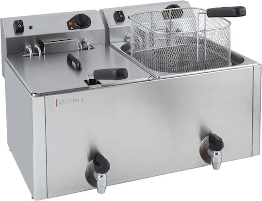 XDome Electric Fryer Double