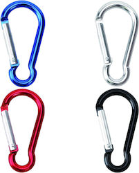 Keychain Hook 6cm Multi-Purpose Stainless Steel Aluminum Alloy 4v74
