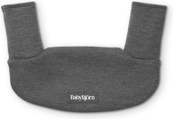 BabyBjorn Σαλιάρα Υφασμάτινη Dark Grey BabyBjorn Σαλιάρα Υφασμάτινη Dark Grey