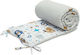 Sensillo Crib Bumpers Classic Inside Light Grey 60x120cm