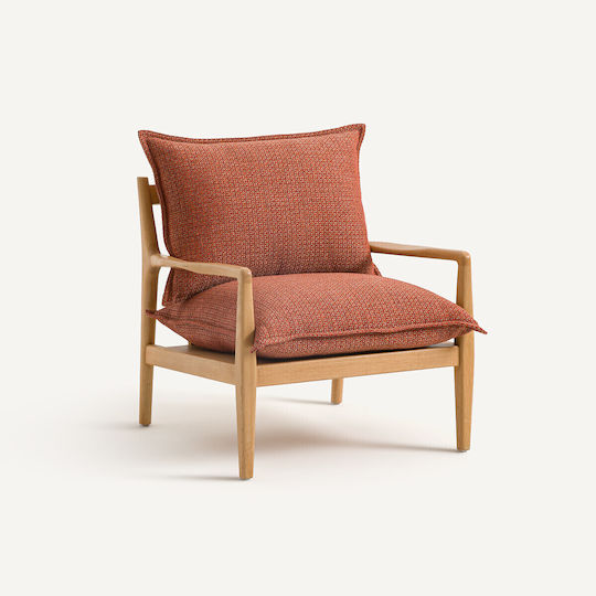 Πολυθρόνα 56x64x80cm Κόκκινη Πολυθρόνα 56x64x80cm Κόκκινη