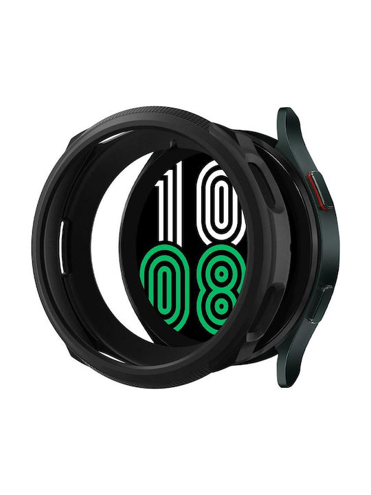Spigen Liquid Air Θήκη Σιλικόνης σε Μαύρο χρώμα για Samsung Galaxy Watch 4 44mm