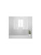Easy Home Perdea de Fereastră cu Coafură Marimba Albă 140x150cm