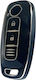 Protective TPU Smart Key Cover for Nissan Type 2 Buttons