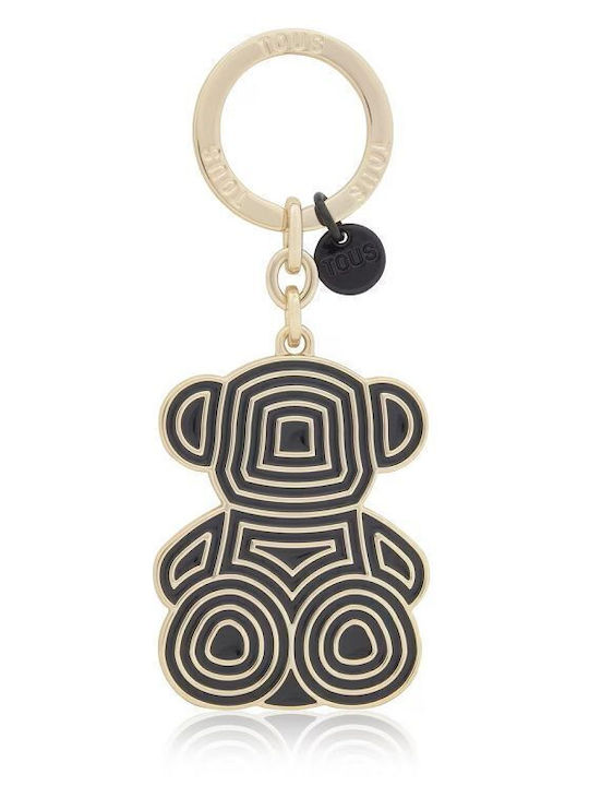 Llavero Bold Bear Lines Negro Negro Μαύρο