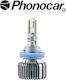 Phonocar Λάμπα Αυτοκινήτου H8 / H9 / H11 LED 12V 45W