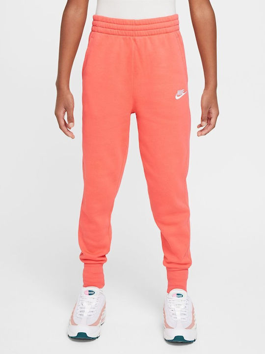 Kids Sweatpants Coral Sportswear Club