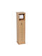 Toilet Paper Stand 18x18x75 T-d Trinidad 9912764 18x18x75 Bamboo MDF