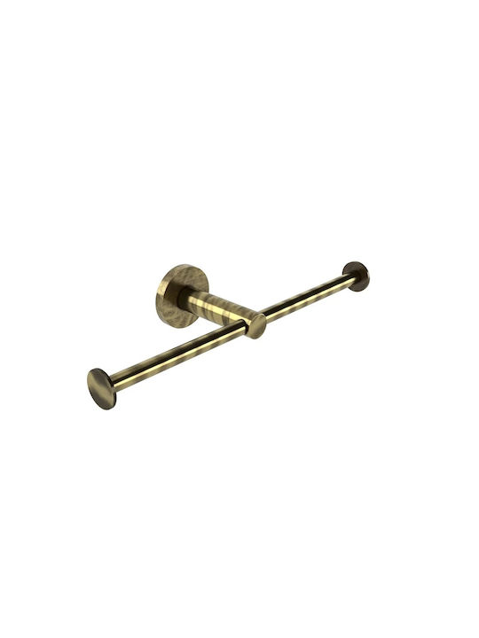 Verdi Sigma Double Paper Holder 3033466 Bronze 23.5x7.7x4.4cm