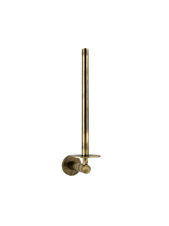 Verdi Sigma 2-Position Spare Toilet Paper Holder 3035466 Bronze 6x10x27cm