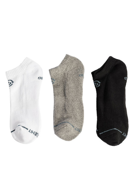 Basehit Κάλτσες Black/White/Grey/Ml 5Pack Basehit Κάλτσες Black/White/Grey/Ml 5Pack
