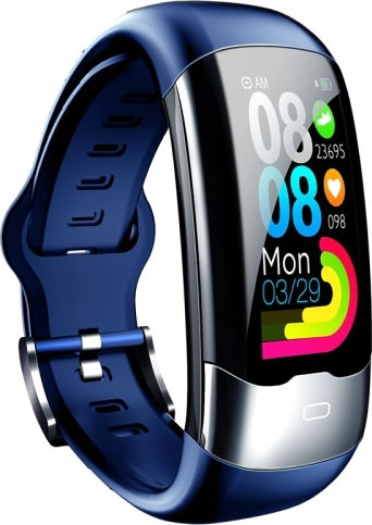 Spovan H02 1.14 Inch Tft Hd Screen Smart Bracelet Supports Blood Oxygen Monitoring Sleep Monitoring Blue