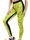 Training Damen Lang Leggings Formendefinition Hohe Taille & Push-up Mehrfarbig