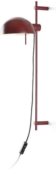Faro Barcelona Φωτιστικό Τοίχου Κόκκινο 16.6x60εκ. Faro Barcelona Φωτιστικό Τοίχου Κόκκινο 16.6x60εκ.