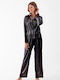 Pen-ky Winter Women's Pyjama Set Black