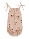 Konges Slojd Baby Bodysuit Sleeveless Gots Ma Grande Cerise