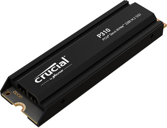 Crucial P310 Gen4 SSD 1TB τύπου M.2 με σύνδεση PCI Express 4.0 και Ψύκτρα CT1000P310SSD5