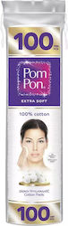 Pom Pon 100 Pieces Makeup Removal Pads Pom Pon 100 Pieces Makeup Removal Pads
