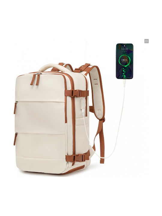Miss Lulu Backpack Μπεζ