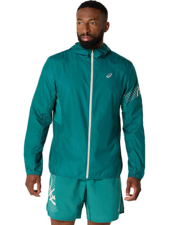 ASICS Icon Αθλητικό Μπουφάν Grn