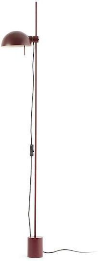Faro Barcelona Matilda Stehleuchte mit Fassung für Lampe E14 Rot