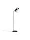 Opviq Anemon Floor Lamp H138xW37cm. with Socket for Bulb E27 Black
