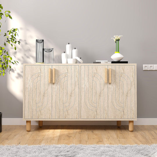 Μπουφές Rodney Ξύλινος 120x29.6x73.6cm Μπουφές Rodney Ξύλινος 120x29.6x73.6cm