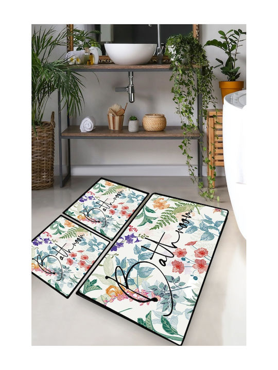 L'Εssentiel Maison Set Covorașe de Baie 510CHL1364 Multi 3buc