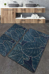 L'Εssentiel Maison Σετ Πατάκια Μπάνιου 359CHL5302 Dark Green 3τμχ