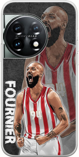 Euroleague Stars Evan Fournier Oneplus 11 5g Flexibles TPU Transparentes Silikon
