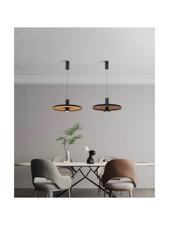 Sun Light Pendant Light Brown 35x35cm